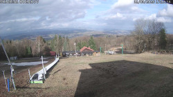 Spodní část sjezdovky