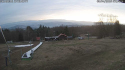 Spodní část sjezdovky