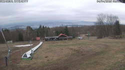 Spodní část sjezdovky