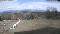 Spodní část sjezdovky