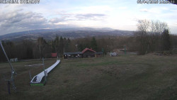 Spodní část sjezdovky