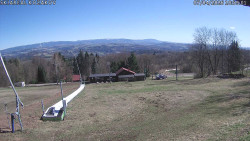 Spodní část sjezdovky