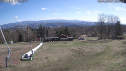 Spodní část sjezdovky