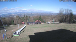 Spodní část sjezdovky