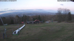 Spodní část sjezdovky