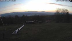 Spodní část sjezdovky