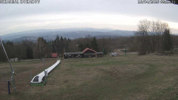 Spodní část sjezdovky