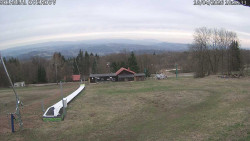 Spodní část sjezdovky