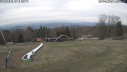 Spodní část sjezdovky