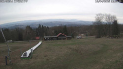 Spodní část sjezdovky