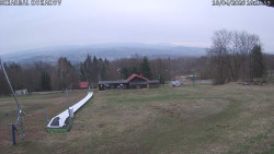 Spodní část sjezdovky