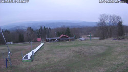 Spodní část sjezdovky