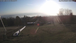 Spodní část sjezdovky