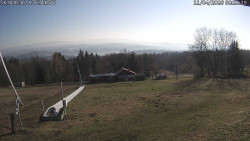 Spodní část sjezdovky