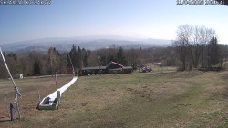 Spodní část sjezdovky