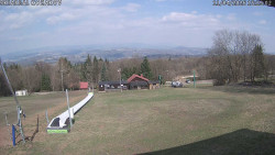 Spodní část sjezdovky