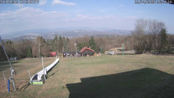 Spodní část sjezdovky