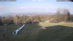 Spodní část sjezdovky