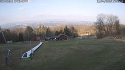 Spodní část sjezdovky