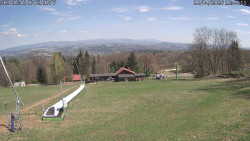 Spodní část sjezdovky