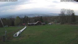 Spodní část sjezdovky