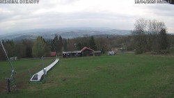 Spodní část sjezdovky