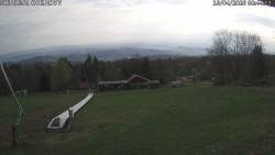 Spodní část sjezdovky