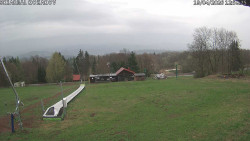 Spodní část sjezdovky