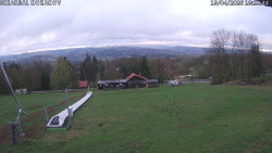 Spodní část sjezdovky