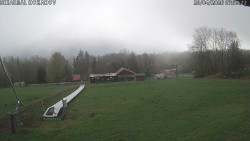 Spodní část sjezdovky