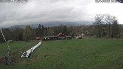 Spodní část sjezdovky