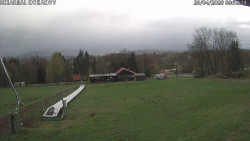 Spodní část sjezdovky