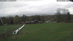 Spodní část sjezdovky