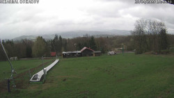 Spodní část sjezdovky