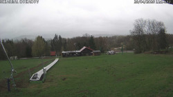 Spodní část sjezdovky