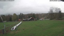 Spodní část sjezdovky