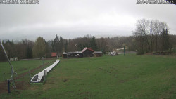 Spodní část sjezdovky