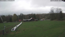 Spodní část sjezdovky