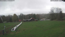 Spodní část sjezdovky