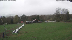 Spodní část sjezdovky