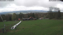 Spodní část sjezdovky