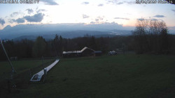 Spodní část sjezdovky