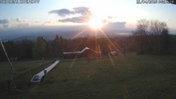 Spodní část sjezdovky