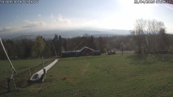 Spodní část sjezdovky