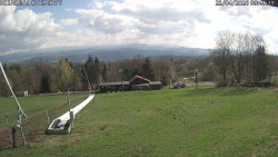 Spodní část sjezdovky