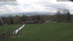 Spodní část sjezdovky