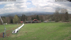 Spodní část sjezdovky