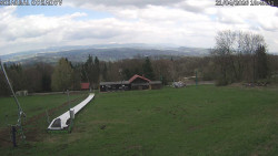 Spodní část sjezdovky