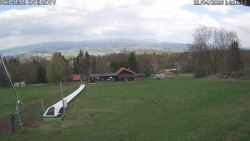 Spodní část sjezdovky