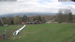 Spodní část sjezdovky